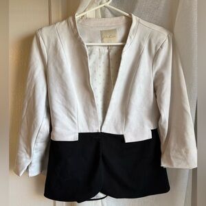 White and Black ModCloth Women's blazer